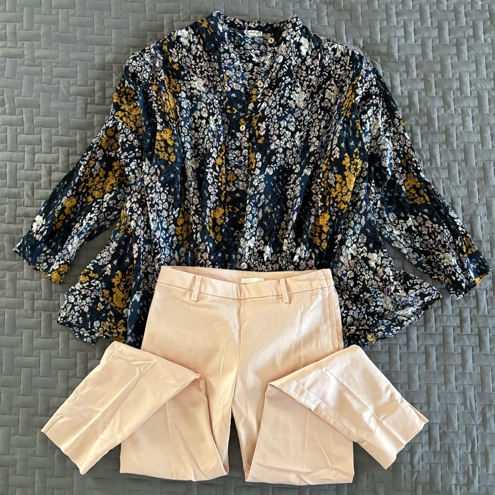Set - Free people Blouse & H&M pant 6